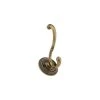 3-7/8 in. (98 mm) Antique Brass Classic Wall Mount Coat Hook by Richelieu Hardware -Storage Concepts Sales Store antique brass richelieu hardware hooks bp92645bb 64 1000