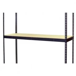 3-1/4 in. H x 72 in. W x 24 in. D Extra Shelf for Bulk Storage Boltless Shelving with Double Rivet and Particle Board by Storage Concepts