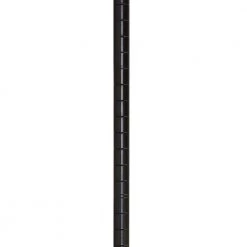 72 in. H x 1 in. W x 1 in. D Steel Wire Shelving Post in Black (4-Pack) by Storage Concepts