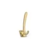 4-1/2 in. (115 mm) Brushed Brass Contemporary Wall Mount Hook by Richelieu Hardware 2 4-1/2 in. (115 mm) Brushed Brass Contemporary Wall Mount Hook by Richelieu Hardware -Storage Concepts Sales Store brushed brass richelieu hardware hooks t6216160 64 1000