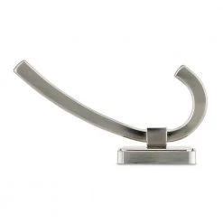 4-13/16 in. (123 mm) Brushed Nickel Transitional Wall Mount Hook by Richelieu Hardware -Storage Concepts Sales Store brushed nickel richelieu hardware hooks bp7701195 1f 1000