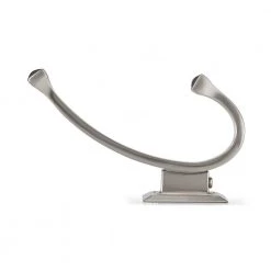 5-1/8 in. (130 mm) Brushed Nickel Transitional Wall Mount Hook by Richelieu Hardware 10 5-1/8 in. (130 mm) Brushed Nickel Transitional Wall Mount Hook by Richelieu Hardware -Storage Concepts Sales Store brushed nickel richelieu hardware hooks rh1173021195 1f 1000