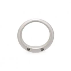 3-11/16 in. (94 mm) Brushed Nickel Contemporary Wall Mount Hook by Richelieu Hardware -Storage Concepts Sales Store brushed nickel richelieu hardware hooks rh1303011195 4f 1000