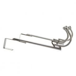 13-3/8 in. (338 mm) Brushed Nickel Contemporary 22-lb. Over the Door Hook Rack by Richelieu Hardware 9 13-3/8 in. (338 mm) Brushed Nickel Contemporary 22-lb. Over the Door Hook Rack by Richelieu Hardware -Storage Concepts Sales Store brushed nickel richelieu hardware hooks rh1382204195 4f 1000