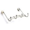 13-3/8 in. (338 mm) Brushed Nickel Contemporary 22-lb. Over the Door Hook Rack by Richelieu Hardware 1 13-3/8 in. (338 mm) Brushed Nickel Contemporary 22-lb. Over the Door Hook Rack by Richelieu Hardware -Storage Concepts Sales Store brushed nickel richelieu hardware hooks rh1382204195 64 1000