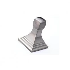 2 in. (51 mm) Brushed Nickel Classic Wall Mount Hook by Richelieu Hardware