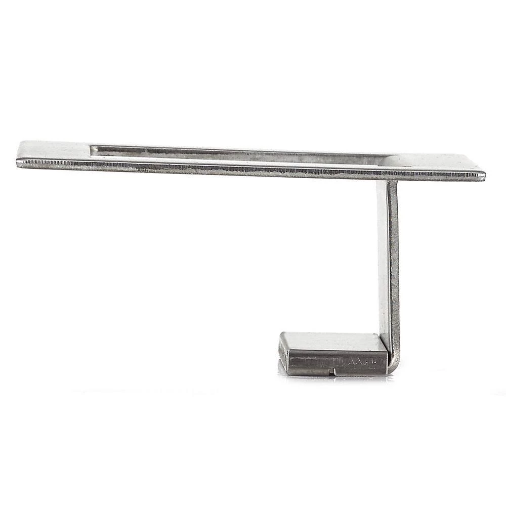 3-1/2 in. (89 mm) Brushed Nickel Contemporary Wall Mount Hook by Richelieu Hardware 6 3-1/2 in. (89 mm) Brushed Nickel Contemporary Wall Mount Hook by Richelieu Hardware - Image 4