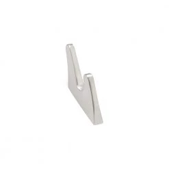 3-3/8 in. (85 mm) Brushed Nickel Contemporary Wall Mount Hook by Richelieu Hardware