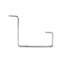 4-3/8 in. (111 mm) Brushed Nickel Utility Wall Mount Hook by Richelieu Hardware -Storage Concepts Sales Store brushed nickel richelieu hardware hooks rh3603301195 1f 1000