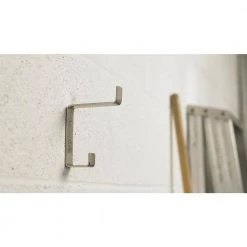 4-3/8 in. (111 mm) Brushed Nickel Utility Wall Mount Hook by Richelieu Hardware -Storage Concepts Sales Store brushed nickel richelieu hardware hooks rh3603301195 c3 1000