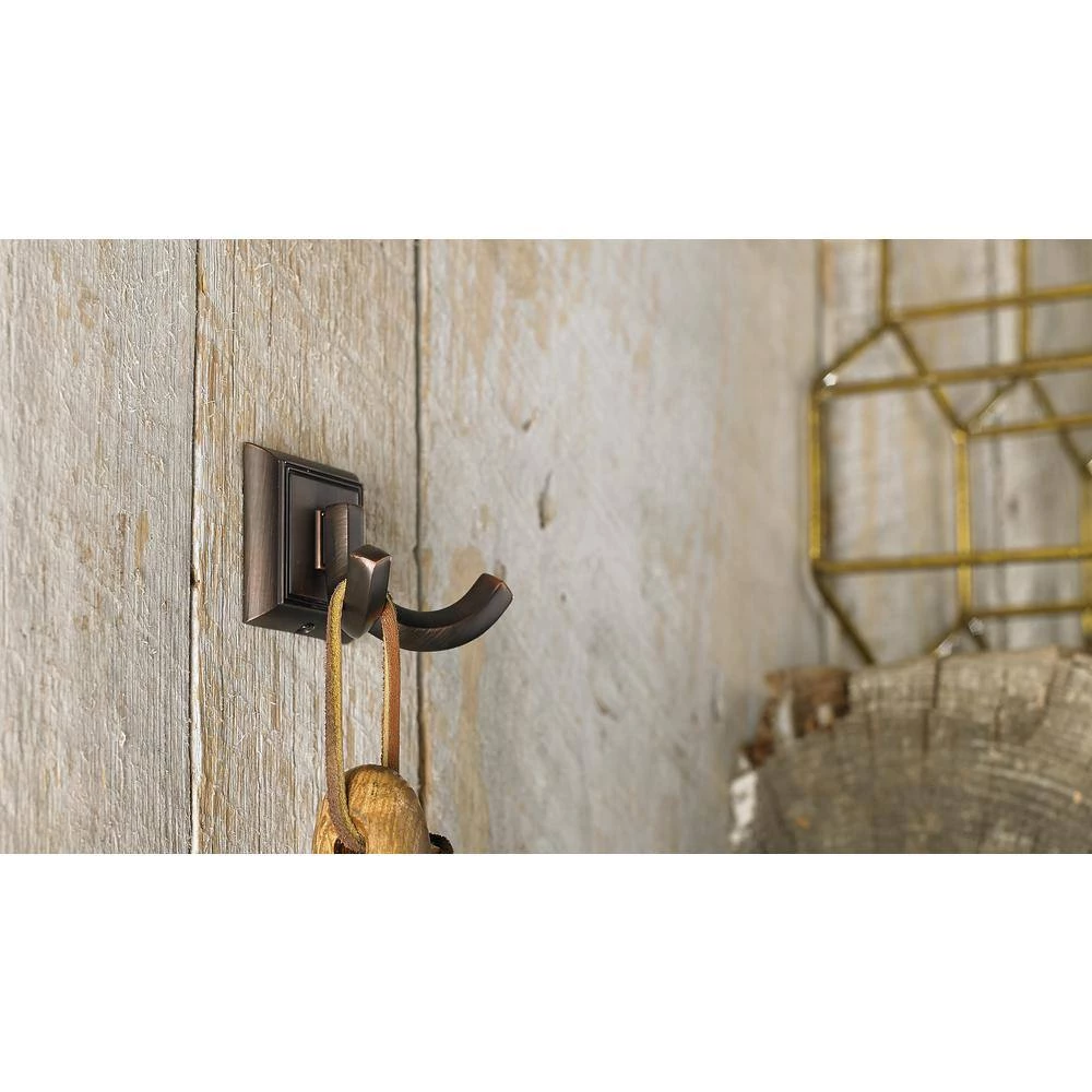 2-1/8 in. (54 mm) Brushed Oil-Rubbed Bronze Transitional Wall Mount Hook by Richelieu Hardware 4 2-1/8 in. (54 mm) Brushed Oil-Rubbed Bronze Transitional Wall Mount Hook by Richelieu Hardware - Image 2