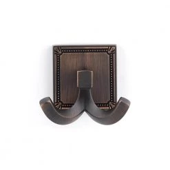 2-1/4 in. (57 mm) Brushed Oil-Rubbed Bronze Transitional Wall Mount Hook by Richelieu Hardware -Storage Concepts Sales Store brushed oil rubbed bronze richelieu hardware hooks bp7802borb 4f 1000