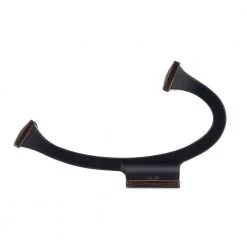4-3/8 in. (111 mm) Brushed Oil-Rubbed Bronze Transitional Wall Mount Hook by Richelieu Hardware -Storage Concepts Sales Store brushed oil rubbed bronze richelieu hardware hooks rh025200borb 1f 1000