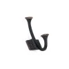 4-3/8 in. (111 mm) Brushed Oil-Rubbed Bronze Transitional Wall Mount Hook by Richelieu Hardware -Storage Concepts Sales Store brushed oil rubbed bronze richelieu hardware hooks rh025200borb 64 1000