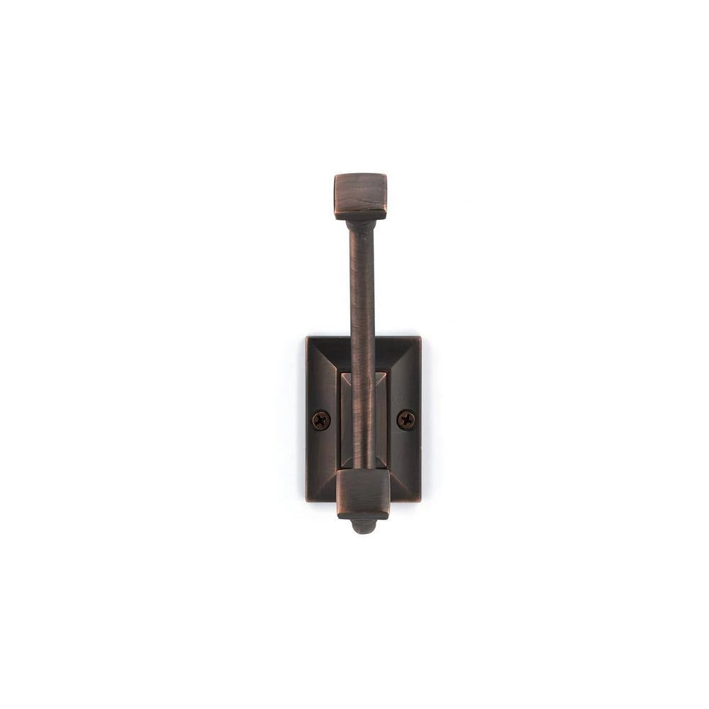 5-1/4 in. (134 mm) Brushed Oil-Rubbed Bronze Transitional Wall Mount Hook by Richelieu Hardware 5 5-1/4 in. (134 mm) Brushed Oil-Rubbed Bronze Transitional Wall Mount Hook by Richelieu Hardware - Image 3