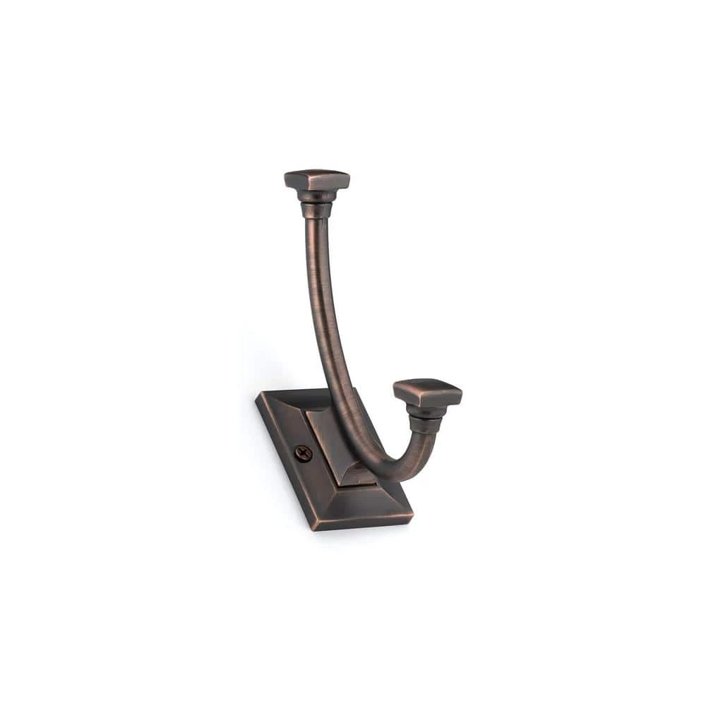 5-1/4 in. (134 mm) Brushed Oil-Rubbed Bronze Transitional Wall Mount Hook by Richelieu Hardware 3 5-1/4 in. (134 mm) Brushed Oil-Rubbed Bronze Transitional Wall Mount Hook by Richelieu Hardware
