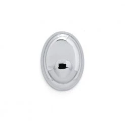 2-3/16 in. (55 mm) Chrome Adhesive Wall Hook by Richelieu Hardware -Storage Concepts Sales Store chrome richelieu hardware hooks 93143 4f 1000