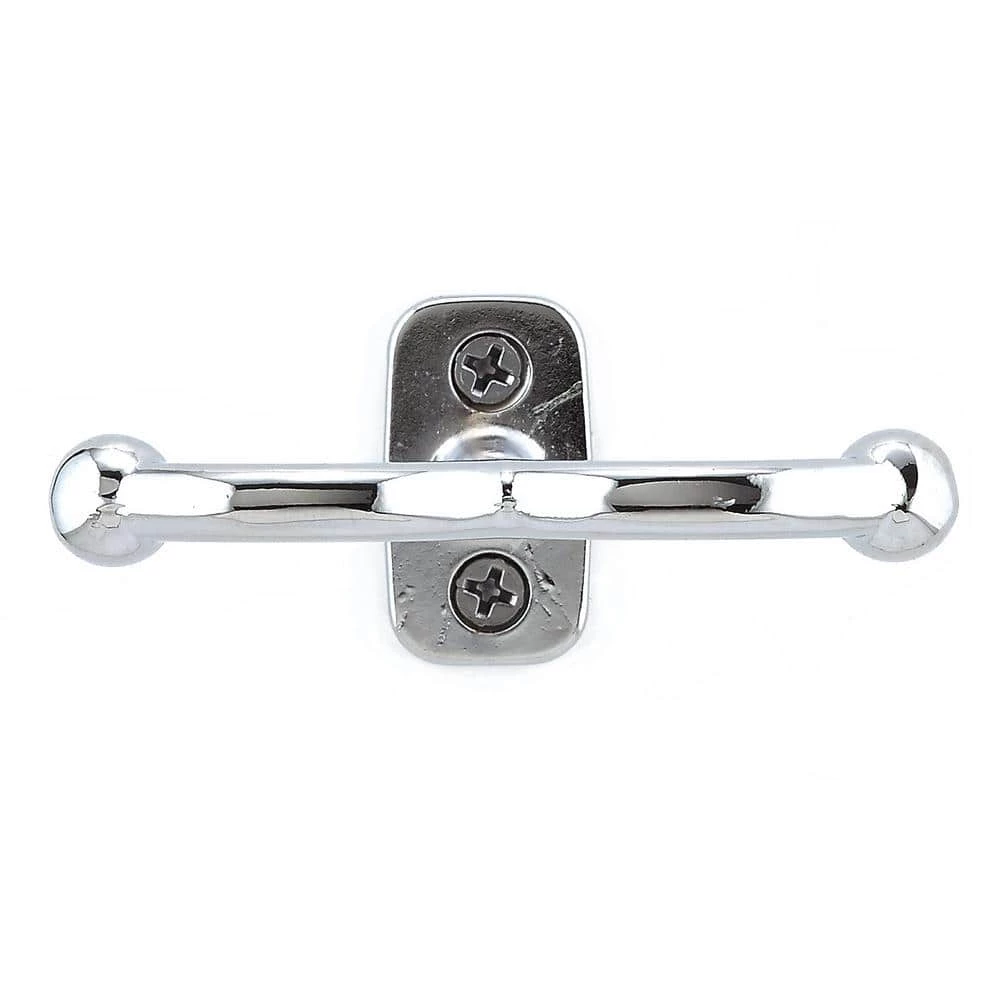 3-3/16 in. (81 mm) Chrome Under Mount Hook by Richelieu Hardware 5 3-3/16 in. (81 mm) Chrome Under Mount Hook by Richelieu Hardware - Image 3