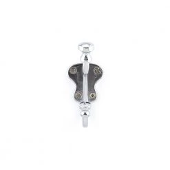 4-3/16 in. (107 mm) Chrome Classic Wall Mount Hook by Richelieu Hardware -Storage Concepts Sales Store chrome richelieu hardware hooks bp77143140 4f 1000