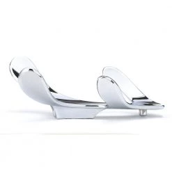 4-7/16 in. (113 mm) Chrome Contemporary Wall Mount Hook by Richelieu Hardware -Storage Concepts Sales Store chrome richelieu hardware hooks rh1803021140 1f 1000