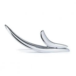 5-3/16 in. (132 mm) Chrome Contemporary Wall Mount Hook by Richelieu Hardware -Storage Concepts Sales Store chrome richelieu hardware hooks rh1843011140 1f 1000