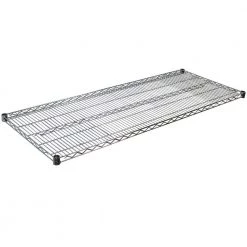 1.5 in. H x 60 in.. W x 18 in. D Steel Wire Shelf in Chrome by Storage Concepts