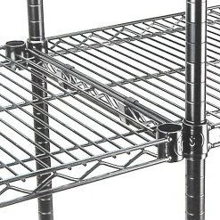 2-Pack Chrome 4-Tier Wire Shelving Unit (72 in. W x 63 in. H x 18 in. D) by Storage Concepts -Storage Concepts Sales Store chrome storage concepts freestanding shelving units w2 wcs4 1872 63 4f 1000