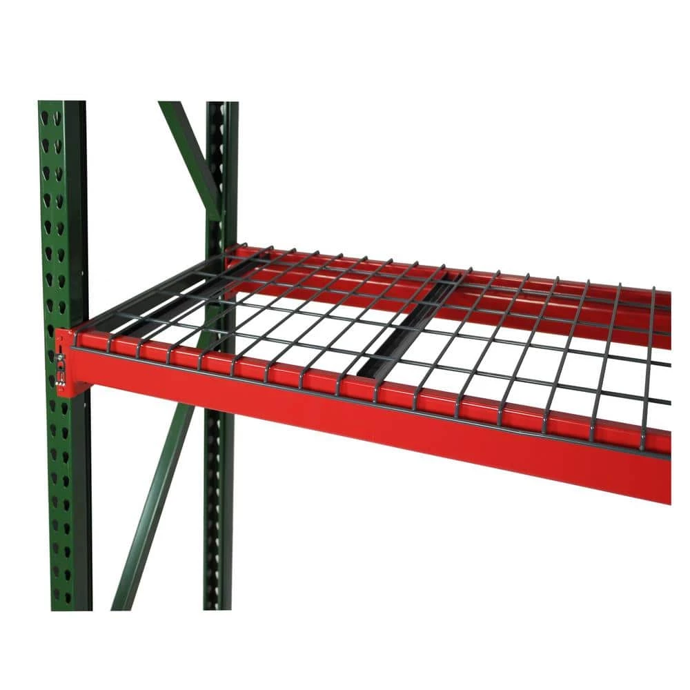 Green and Orange 2-Tier Steel Pallet Rack (96 in. W x 72 in. H x 36 in. D) by Storage Concepts 5 Green and Orange 2-Tier Steel Pallet Rack (96 in. W x 72 in. H x 36 in. D) by Storage Concepts - Image 3