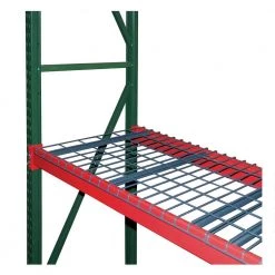 Green and Orange 2-Tier Steel Pallet Rack (96 in. W x 96 in. H x 48 in. D) by Storage Concepts