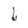 5-1/2 in. (140 mm) Matte Black Classic Wall Mount Hook by Richelieu Hardware -Storage Concepts Sales Store matte black richelieu hardware hooks t5618900 64 1000