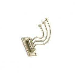 3 in. (77 mm) Matte Nickel Utility Wall Mount Swivel Hook by Richelieu Hardware