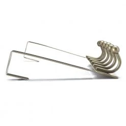 20 in. (508 mm) Matte Nickel Utility 22-lb. Over the Door Hook Rack by Richelieu Hardware -Storage Concepts Sales Store matte nickel richelieu hardware hooks t17621184 4f 1000