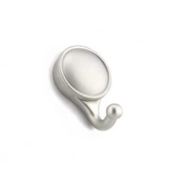 2-1/2 in. (63 mm) Matte Nickel Contemporary Wall Mount Hook by Richelieu Hardware
