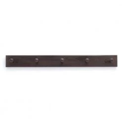 23-7/8 in. (606 mm) Mocha Classic Hook Rack by Richelieu Hardware -Storage Concepts Sales Store mocha richelieu hardware hooks rh320317557 4f 1000