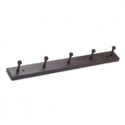 23-7/8 in. (606 mm) Mocha Classic Hook Rack by Richelieu Hardware