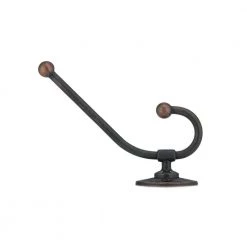 4-1/2 in. (115 mm) Oil-Rubbed Bronze Classic Wall Mount Hook by Richelieu Hardware -Storage Concepts Sales Store oil rubbed bronze richelieu hardware hooks bp91246orb 4f 1000