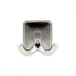 2-1/8 in. (54 mm) Polished Nickel Transitional Wall Mount Hook by Richelieu Hardware -Storage Concepts Sales Store polished nickel richelieu hardware hooks bp7702180 4f 1000