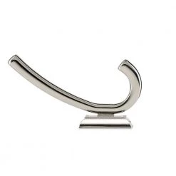 4-7/8 in. (124 mm) Polished Nickel Transitional Wall Mount Hook by Richelieu Hardware 10 4-7/8 in. (124 mm) Polished Nickel Transitional Wall Mount Hook by Richelieu Hardware -Storage Concepts Sales Store polished nickel richelieu hardware hooks bp7751180 1f 1000