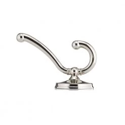 4-3/8 in. (111 mm) Polished Nickel Transitional Wall Mount Hook by Richelieu Hardware -Storage Concepts Sales Store polished nickel richelieu hardware hooks bp7901180 1f 1000