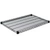1.5 in. H x 36 in. W x 18 in. D Steel Wire Shelf in Black by Storage Concepts -Storage Concepts Sales Store powder coated black storage concepts freestanding shelving units 205 bs1836 64 1000