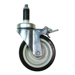 Black 4-Tier Steel Wire Shelving Unit (72 in. W x 80 in. H x 18 in. D) by Storage Concepts -Storage Concepts Sales Store powder coated black storage concepts freestanding shelving units wbc4 1872 74 1f 1000