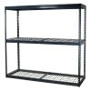 Gray 3-Tier Boltless Steel Wire Shelving Unit (72 in. W x 84 in. H x 24 in. D) by Storage Concepts 1 Gray 3-Tier Boltless Steel Wire Shelving Unit (72 in. W x 84 in. H x 24 in. D) by Storage Concepts -Storage Concepts Sales Store powder coated gray storage concepts freestanding shelving units p2b3 7224 84th 64 1000