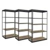 3-Pack Gray 5-Tier Boltless Steel Garage Storage Shelving Unit (48 in. W x 72 in. H x 18 in. D) by Storage Concepts -Storage Concepts Sales Store powder coated gray storage concepts freestanding shelving units p3 2a5 4818 72w 64 1000