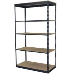 5-Tier Boltless Steel Garage Storage Shelving Unit (48 in. W x 72 in. H x 12 in. D) by Storage Concepts