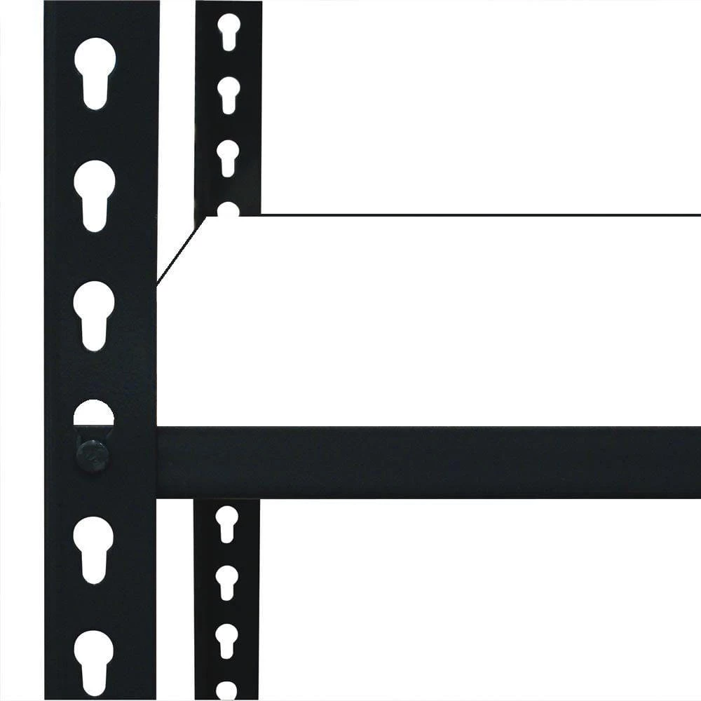 5-Tier Boltless Steel Garage Storage Shelving Unit (48 in. W x 72 in. H x 18 in. D) by Storage Concepts 5 5-Tier Boltless Steel Garage Storage Shelving Unit (48 in. W x 72 in. H x 18 in. D) by Storage Concepts - Image 3