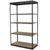 5-Tier Boltless Steel Garage Storage Shelving Unit (48 in. W x 84 in. H x 18 in. D) by Storage Concepts 2 5-Tier Boltless Steel Garage Storage Shelving Unit (48 in. W x 84 in. H x 18 in. D) by Storage Concepts -Storage Concepts Sales Store powder coated steel color gray storage concepts freestanding shelving units p2a5 4818 84w 64 1000
