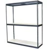 3-Tier Boltless Steel Garage Storage Shelving Unit (72 in. W x 96 in. H x 24 in. D) by Storage Concepts -Storage Concepts Sales Store powder coated steel color gray storage concepts freestanding shelving units p2b3 7224 96lh 64 1000