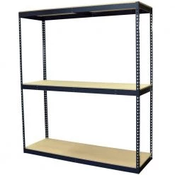3-Tier Boltless Steel Garage Storage Shelving Unit (72 in. W x 96 in. H x 24 in. D) by Storage Concepts