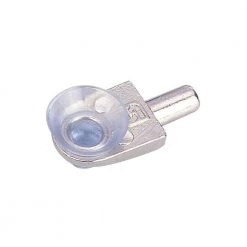 3/16 in. (5 mm) Nickel Glass Shelf Pin (100-Pack) by Richelieu Hardware