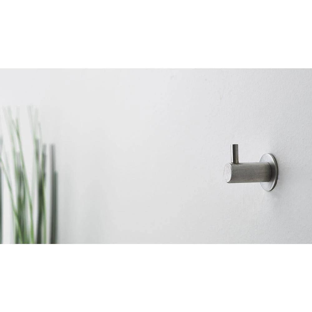 5/8 in. (16 mm) Stainless Steel Contemporary Wall Mount Hook by Richelieu Hardware 4 5/8 in. (16 mm) Stainless Steel Contemporary Wall Mount Hook by Richelieu Hardware - Image 2